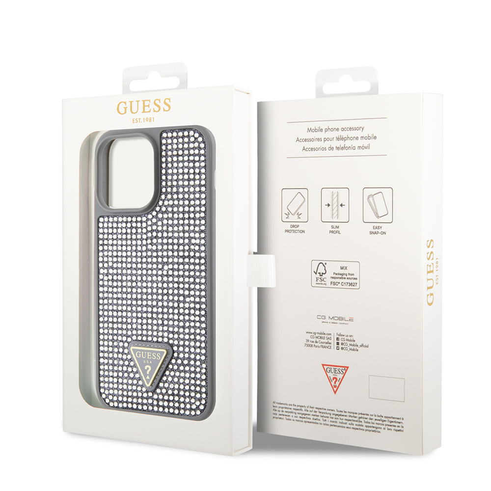 __genel|28|apple-iphone-14-pro-max-kilif-guess-orjinal-lisansli-tasli-arka-yuzey-ucgen-logolu-kapak-29|Apple iPhone 14 Pro Max Kılıf Guess Orjinal Lisanslı Taşlı Arka Yüzey Üçgen Logolu Kapak