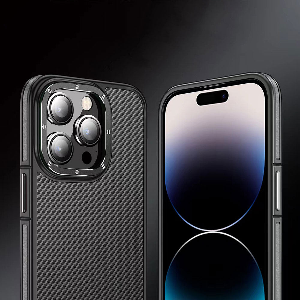 __genel|3|apple-iphone-14-pro-max-kilif-karbon-fiber-gorunumlu-wlons-marin-kapak-04|Apple iPhone 14 Pro Max Kılıf Karbon Fiber Görünümlü Wlons Marin Kapak