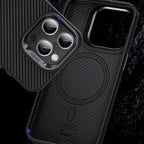 __genel|10|apple-iphone-14-pro-max-kilif-karbon-fiber-m-safe-sarj-ozellikli-benks-hybrid-armorpro-600d-kevlar-kapak-11|Apple iPhone 14 Pro Max Kılıf Karbon Fiber MagSafe Şarj Özellikli Benks Hybrid ArmorPro 600D Kevlar Kapak