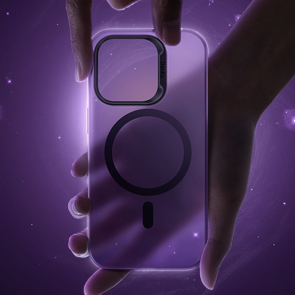__genel|3|apple-iphone-14-pro-max-kilif-m-safe-sarj-ozellikli-benks-lucid-armor-kapak-04|Apple iPhone 14 Pro Max Kılıf MagSafe Şarj Özellikli Benks Lucid Armor Kapak