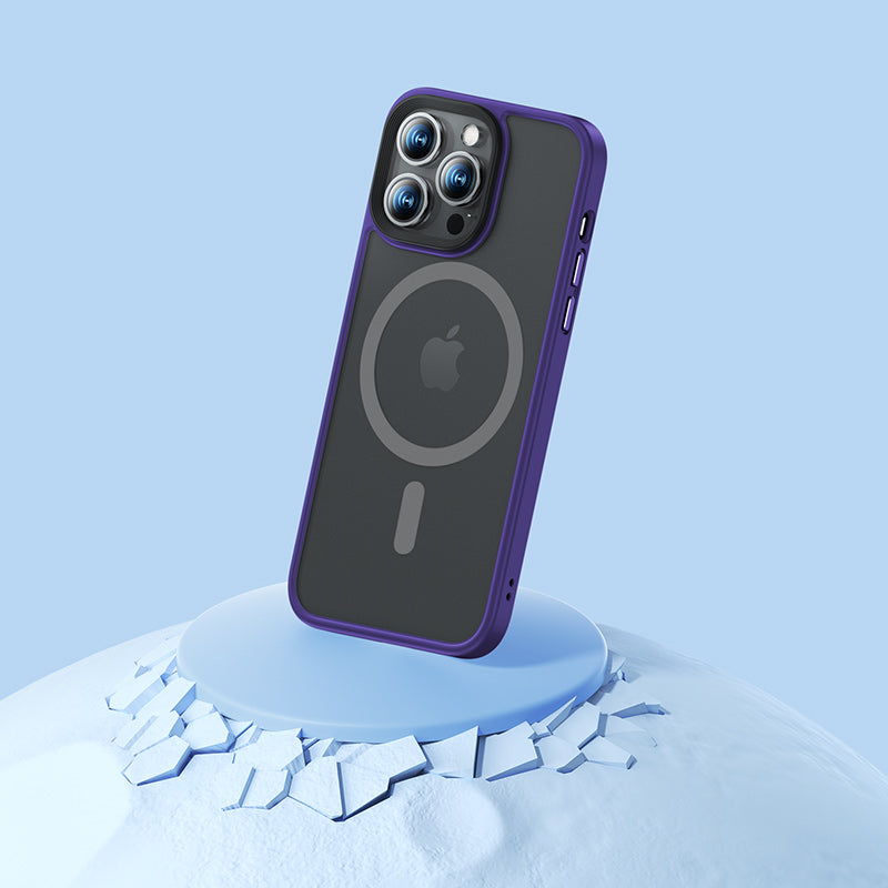 __genel|4|apple-iphone-14-pro-max-kilif-m-safe-sarj-ozellikli-benks-mist-hybrid-kapak-05|Apple iPhone 14 Pro Max Kılıf MagSafe Şarj Özellikli Benks Mist Hybrid Kapak
