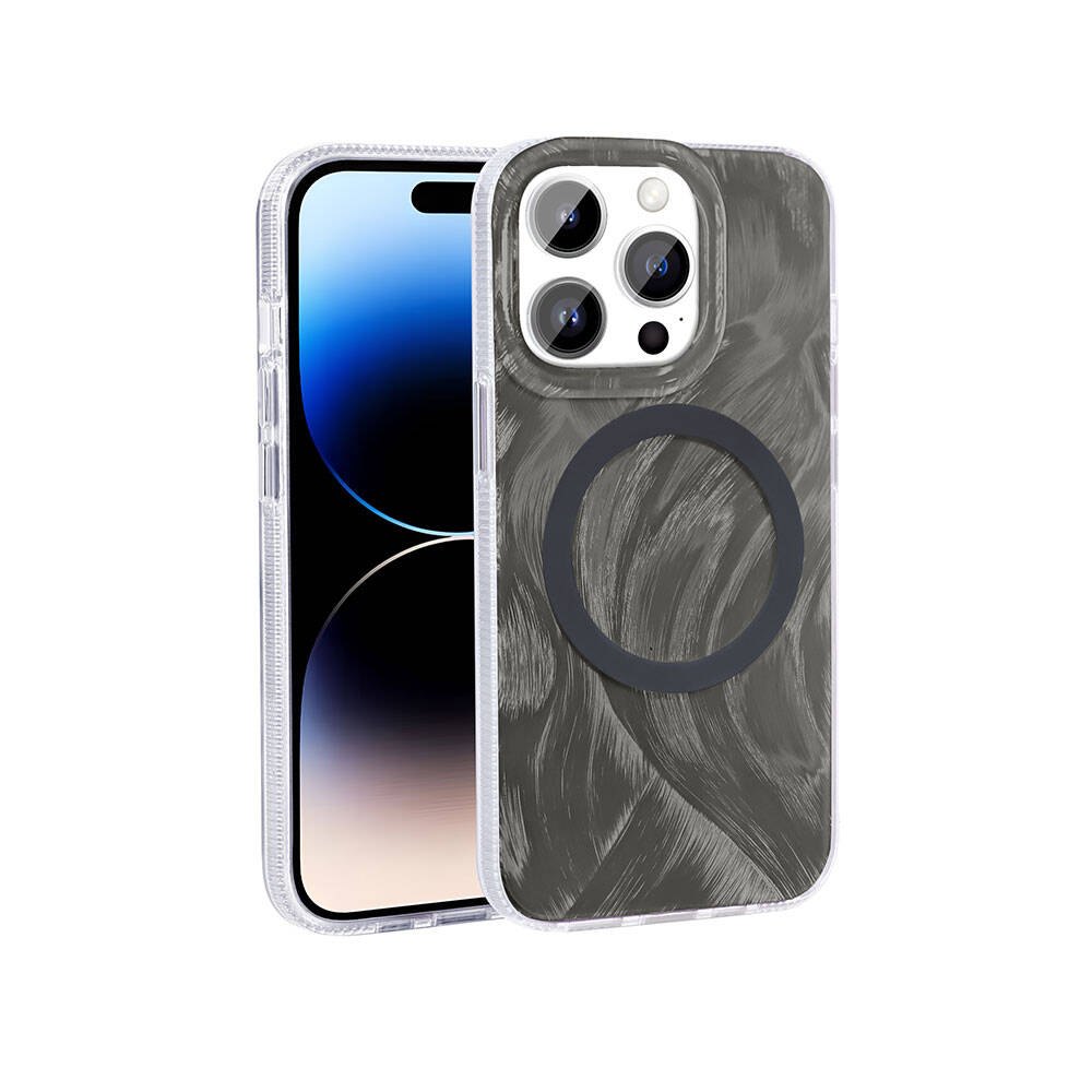__genel|0|apple-iphone-14-pro-max-kilif-m-safe-sarj-ozellikli-firca-boya-desenli-zore-palet-kapak-01|Apple iPhone 14 Pro Max Kılıf MagSafe Şarj Özellikli Fırça Boya Desenli Gordonix Palet Kapak