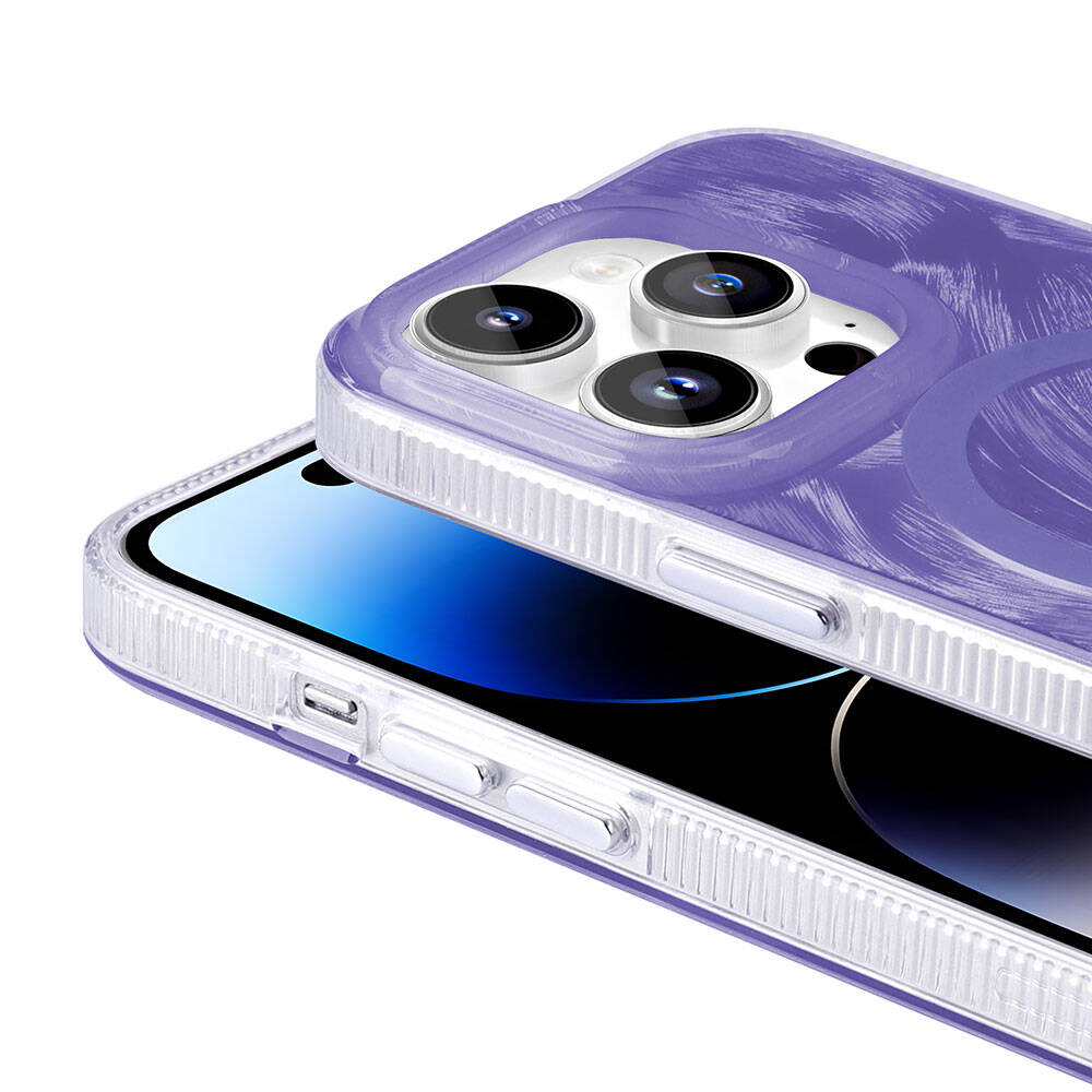 __genel|3|apple-iphone-14-pro-max-kilif-m-safe-sarj-ozellikli-firca-boya-desenli-zore-palet-kapak-04|Apple iPhone 14 Pro Max Kılıf MagSafe Şarj Özellikli Fırça Boya Desenli Gordonix Palet Kapak
