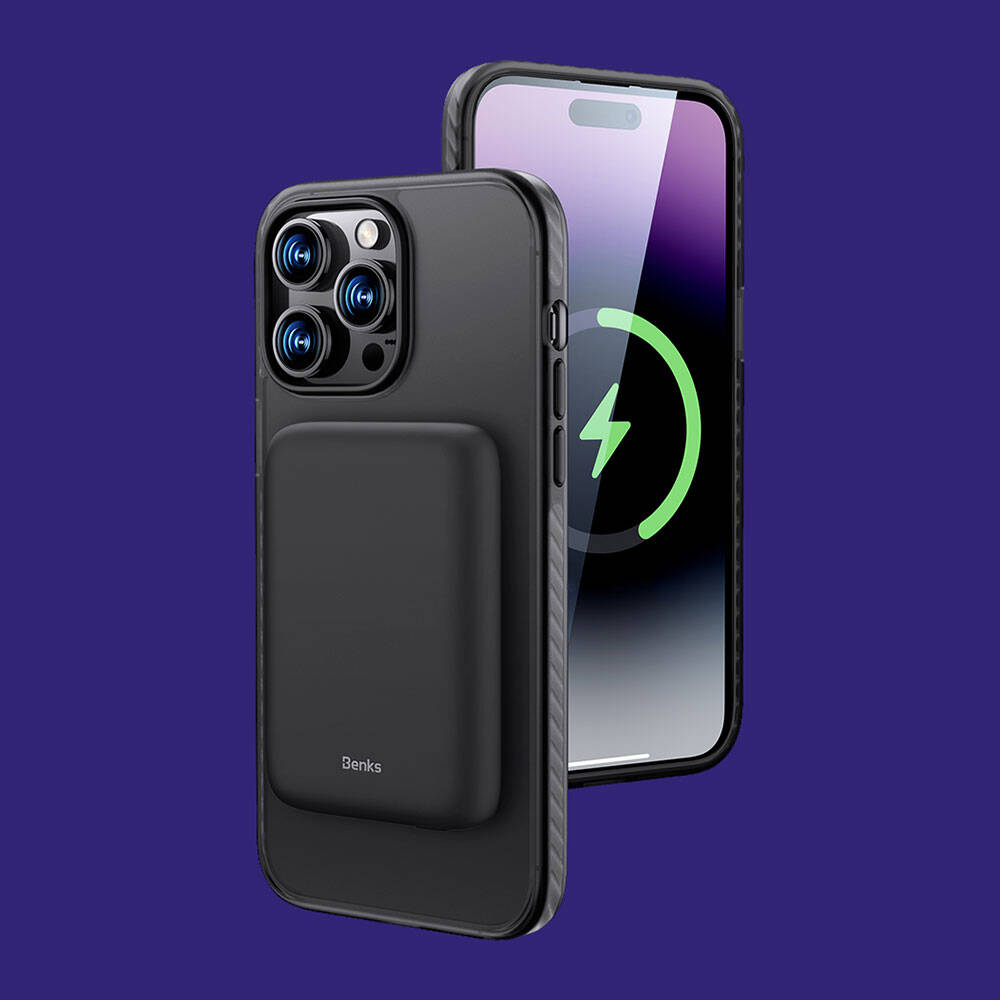 __genel|2|apple-iphone-14-pro-max-kilif-m-safe-sarj-ozellikli-mat-arka-yuzey-benks-drop-resistance-kapak-03|Apple iPhone 14 Pro Max Kılıf MagSafe Şarj Özellikli Mat Arka Yüzey Benks Drop Resistance Kapak