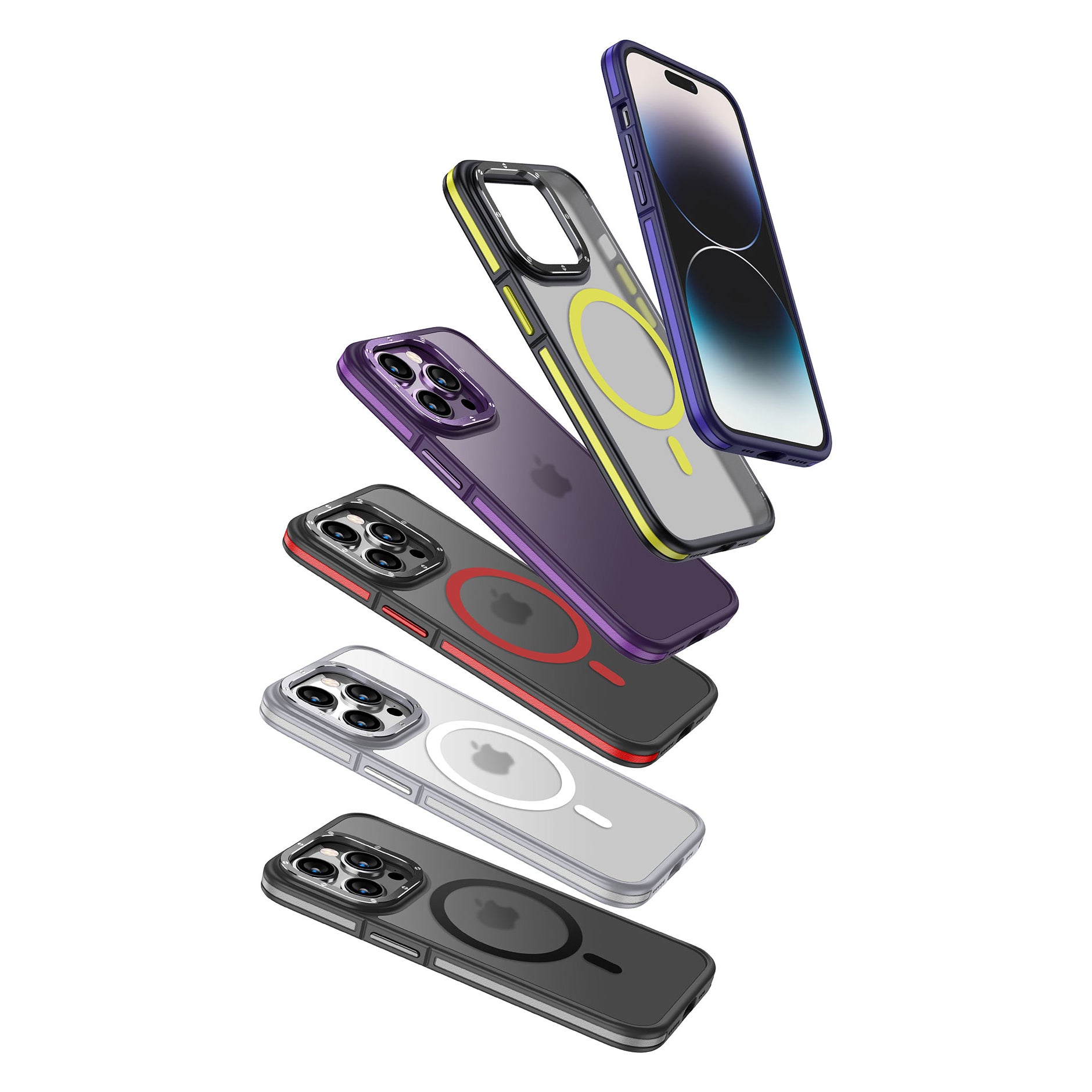 __genel|2|apple-iphone-14-pro-max-kilif-m-safe-sarj-ozellikli-mat-gorunumlu-wlons-vevo-kapak-03|Apple iPhone 14 Pro Max Kılıf MagSafe Şarj Özellikli Mat Görünümlü Wlons Vevo Kapak