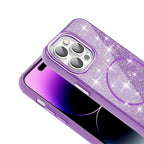__genel|3|apple-iphone-14-pro-max-kilif-m-safe-sarj-ozellikli-parlayan-simli-zore-okso-kapak-04|Apple iPhone 14 Pro Max Kılıf MagSafe Şarj Özellikli Parlayan Simli Gordonix Okso Kapak