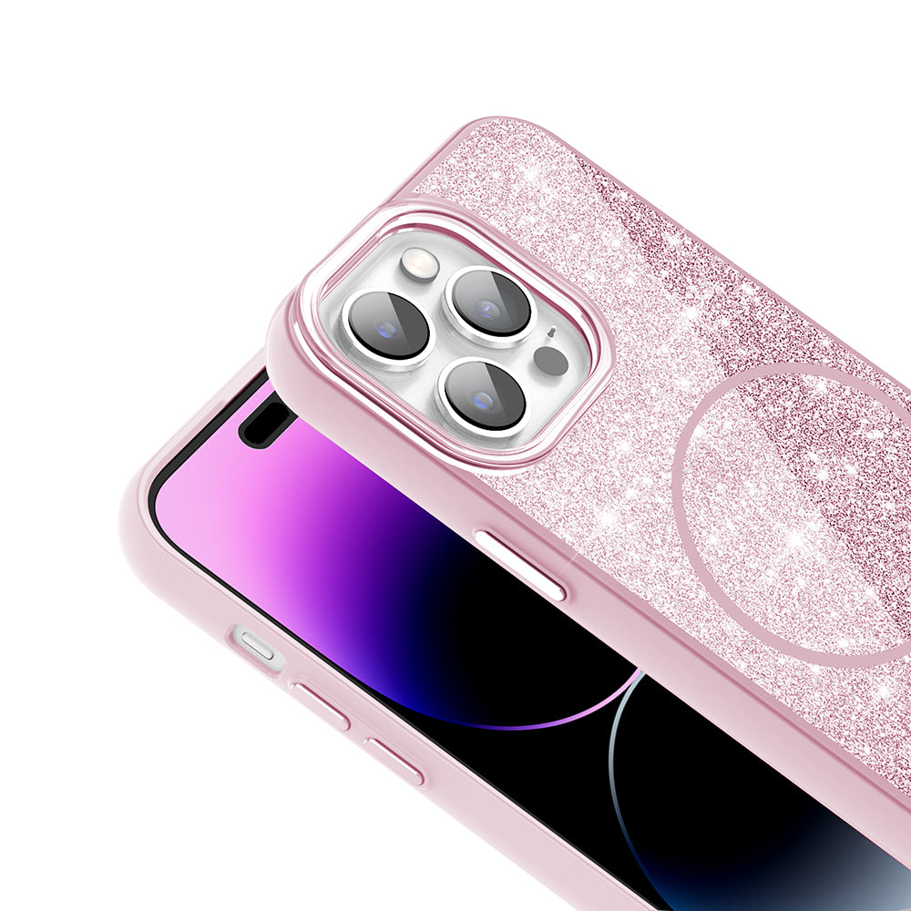 __genel|5|apple-iphone-14-pro-max-kilif-m-safe-sarj-ozellikli-parlayan-simli-zore-okso-kapak-06|Apple iPhone 14 Pro Max Kılıf MagSafe Şarj Özellikli Parlayan Simli Gordonix Okso Kapak