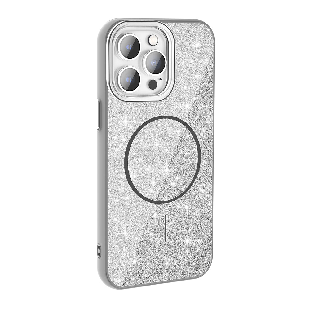 __genel|8|apple-iphone-14-pro-max-kilif-m-safe-sarj-ozellikli-parlayan-simli-zore-okso-kapak-09|Apple iPhone 14 Pro Max Kılıf MagSafe Şarj Özellikli Parlayan Simli Gordonix Okso Kapak