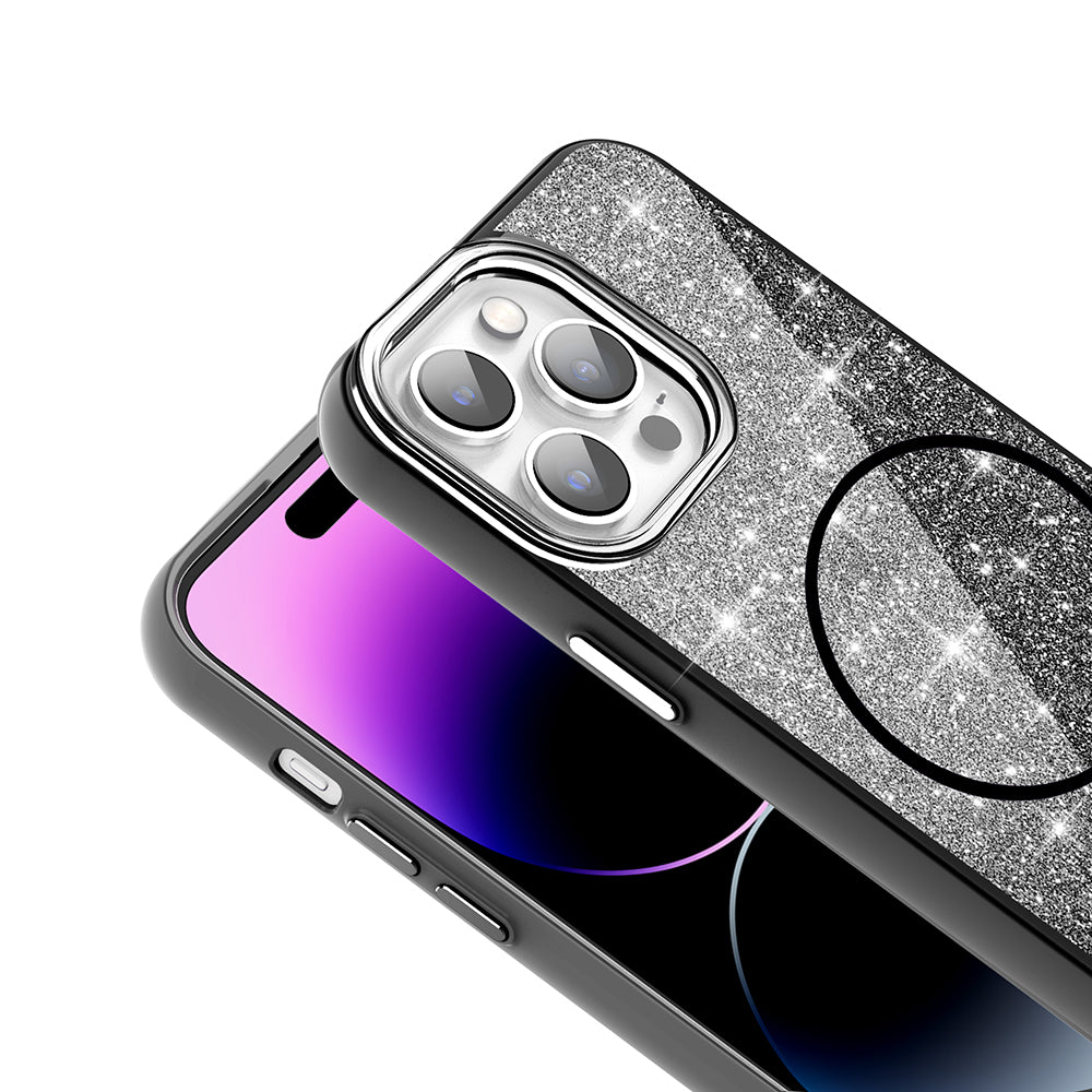 __genel|11|apple-iphone-14-pro-max-kilif-m-safe-sarj-ozellikli-parlayan-simli-zore-okso-kapak-12|Apple iPhone 14 Pro Max Kılıf MagSafe Şarj Özellikli Parlayan Simli Gordonix Okso Kapak