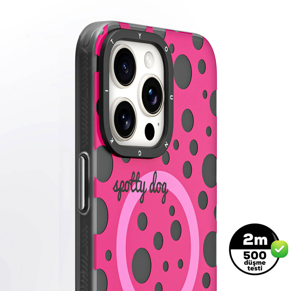 __genel|5|apple-iphone-14-pro-max-kilif-m-safe-sarj-ozellikli-polka-dot-desenli-youngkit-spots-serisi-kapak-06|Apple iPhone 14 Pro Max Kılıf MagSafe Şarj Özellikli Polka Dot Desenli Youngkit Spots Serisi Kapak