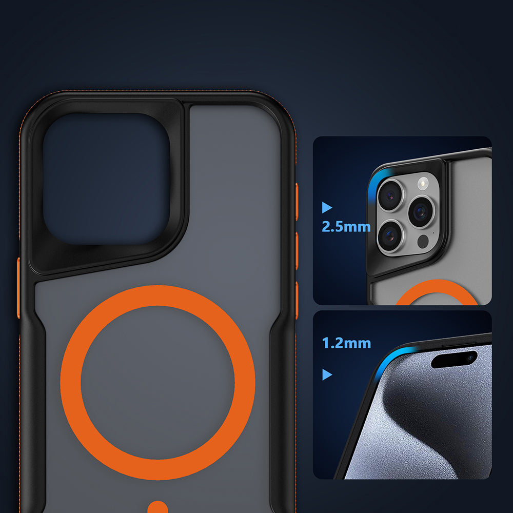 __genel|1|apple-iphone-14-pro-max-kilif-m-safe-sarj-ozellikli-renkli-kenar-airbag-seritli-zore-lamer-kapak-02|Apple iPhone 14 Pro Max Kılıf MagSafe Şarj Özellikli Renkli Kenar Airbag Şeritli Gordonix Lamer Kapak