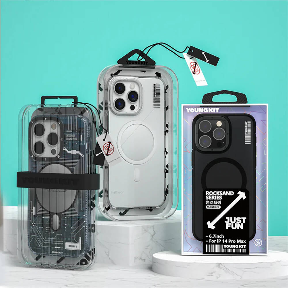 __genel|4|apple-iphone-14-pro-max-kilif-m-safe-sarj-ozellikli-sararma-onleyici-youngkit-crystal-grid-kapak-05|Apple iPhone 14 Pro Max Kılıf MagSafe Şarj Özellikli Sararma Önleyici Youngkit Crystal Grid Kapak