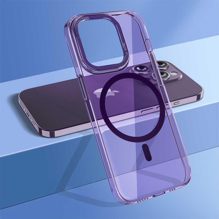 __genel|10|apple-iphone-14-pro-max-kilif-m-safe-sarj-ozellikli-sert-pc-zore-fuya-kapak-11|Apple iPhone 14 Pro Max Kılıf MagSafe Şarj Özellikli Sert PC Gordonix Fuya Kapak