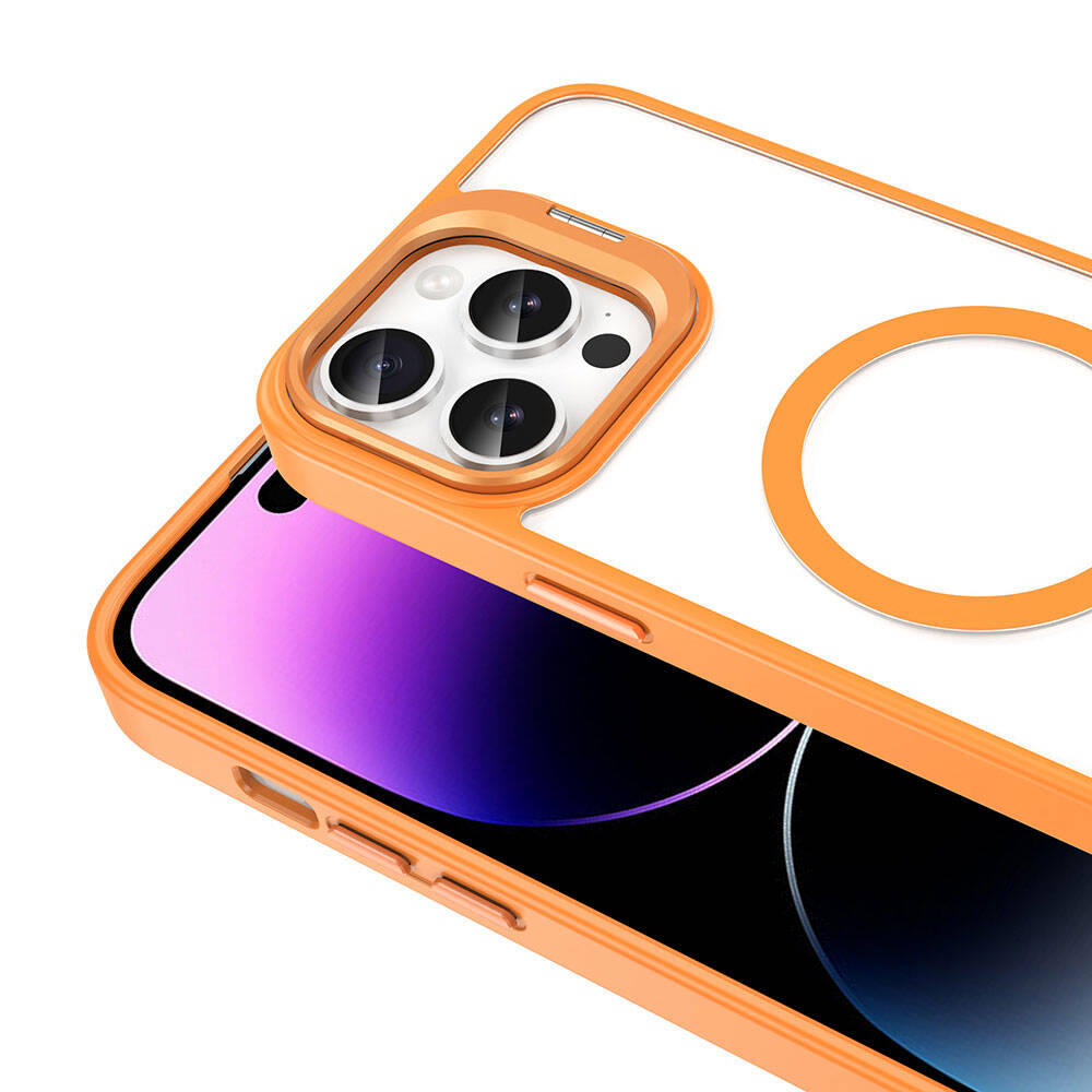 __genel|2|apple-iphone-14-pro-max-kilif-m-safe-sarj-ozellikli-standli-zore-m-safe-klon-lensli-kapak-03|Apple iPhone 14 Pro Max Kılıf MagSafe Şarj Özellikli Standlı Gordonix MagSafe Klon Lensli Kapak