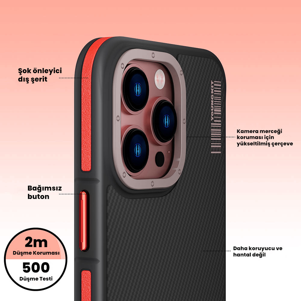 __genel|6|apple-iphone-14-pro-max-kilif-m-safe-sarj-ozellikli-youngkit-600d-kapak-07|Apple iPhone 14 Pro Max Kılıf MagSafe Şarj Özellikli YoungKit 600D Kapak