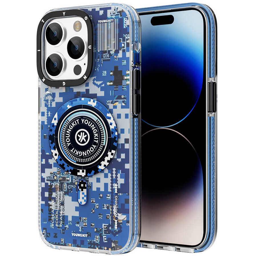 __genel|6|apple-iphone-14-pro-max-kilif-m-safe-sarj-ozellikli-youngkit-kamuflaj-serisi-kapak-07|Apple iPhone 14 Pro Max Kılıf MagSafe Şarj Özellikli YoungKit Kamuflaj Serisi Kapak