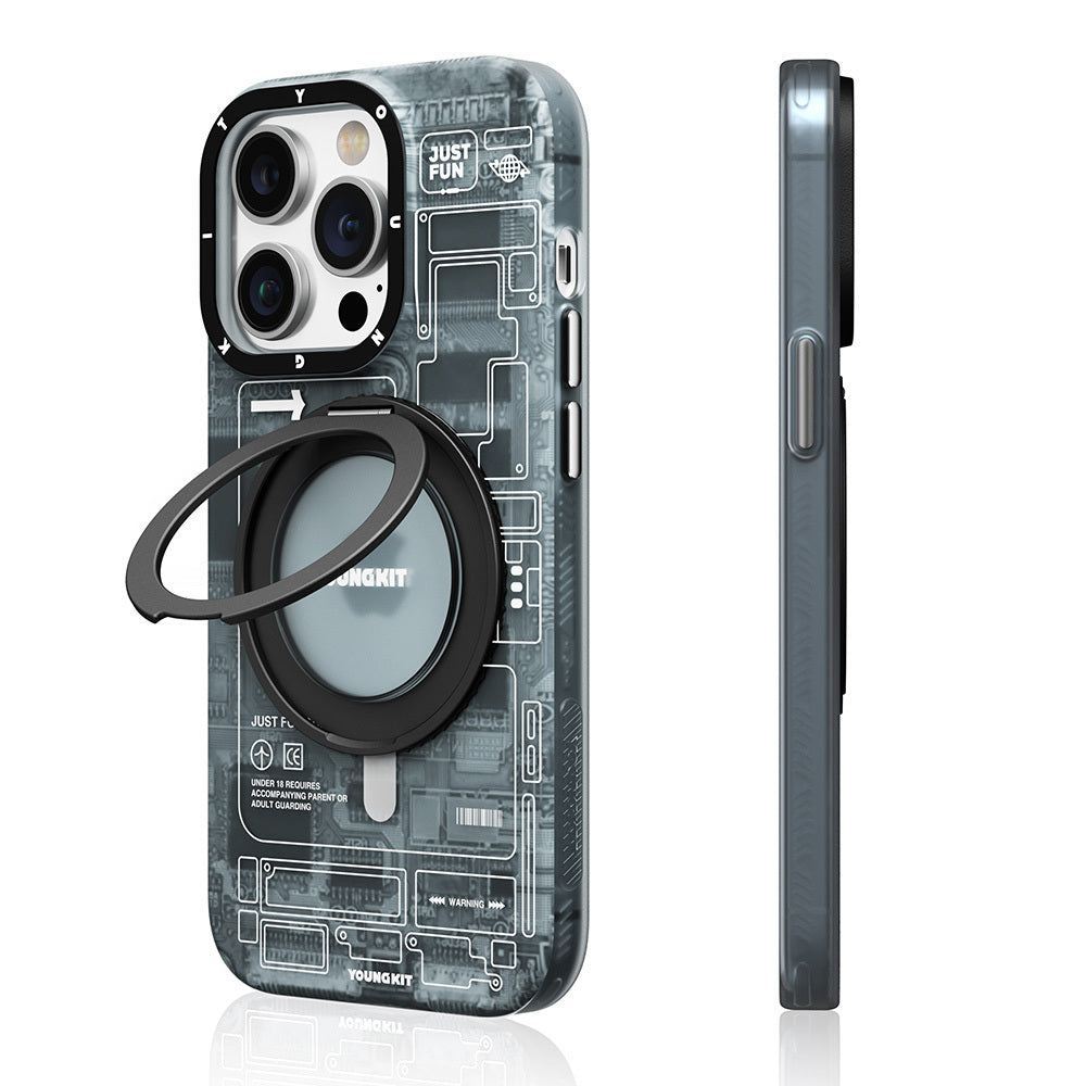 __genel|0|apple-iphone-14-pro-max-kilif-m-safe-sarj-ozellikli-youngkit-360-standli-technology-serisi-kapak-01|Apple iPhone 14 Pro Max Kılıf MagSafe Şarj Özellikli Youngkit 360° Standlı Technology Serisi Kapak