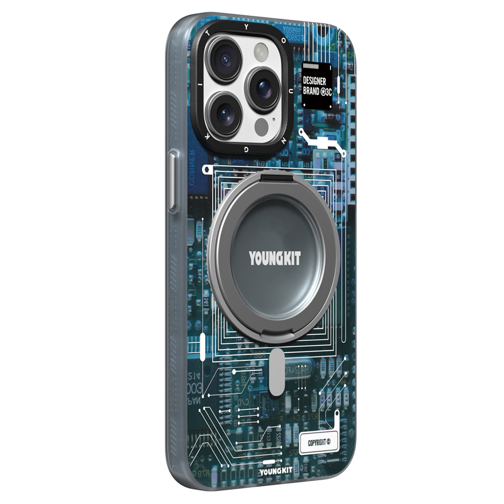 __genel|5|apple-iphone-14-pro-max-kilif-m-safe-sarj-ozellikli-youngkit-360-standli-technology-serisi-kapak-06|Apple iPhone 14 Pro Max Kılıf MagSafe Şarj Özellikli Youngkit 360° Standlı Technology Serisi Kapak