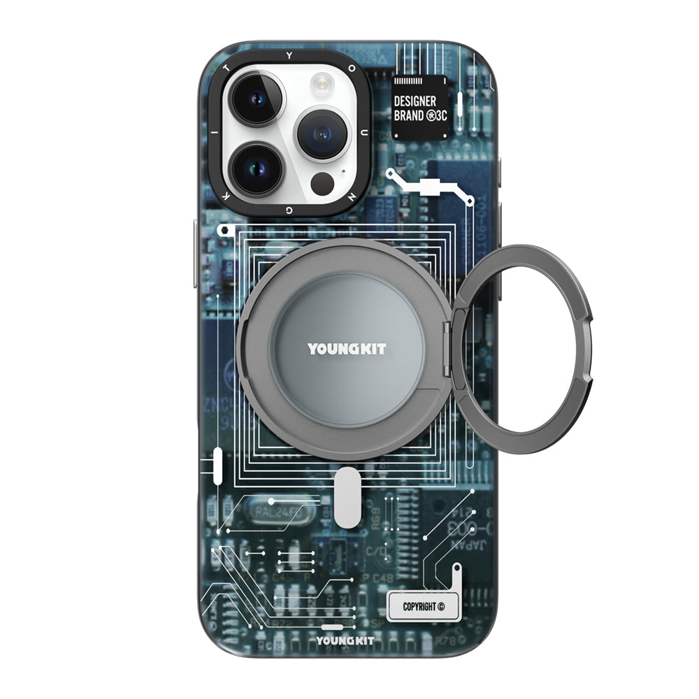 __genel|8|apple-iphone-14-pro-max-kilif-m-safe-sarj-ozellikli-youngkit-360-standli-technology-serisi-kapak-09|Apple iPhone 14 Pro Max Kılıf MagSafe Şarj Özellikli Youngkit 360° Standlı Technology Serisi Kapak