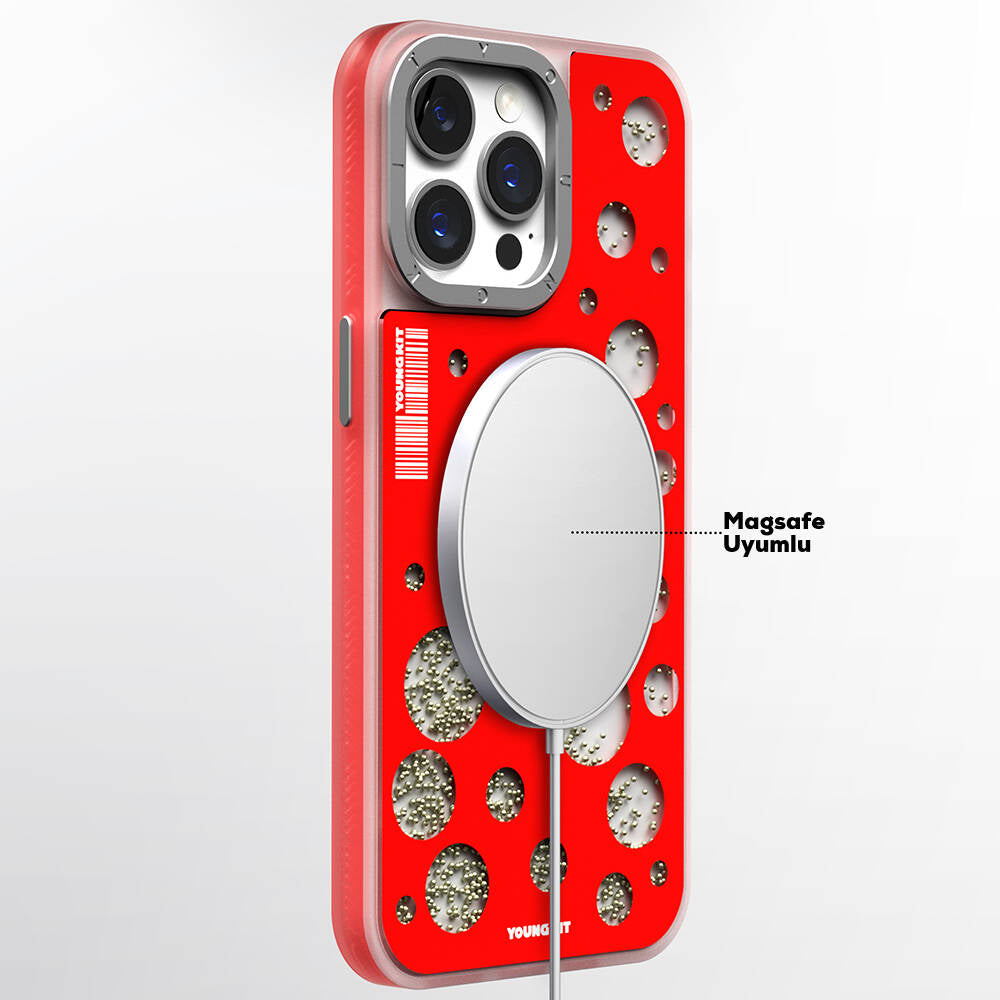 __genel|4|apple-iphone-14-pro-max-kilif-m-safe-sarj-ozellikli-youngkit-quicksand-beads-serisi-kapak-05|Apple iPhone 14 Pro Max Kılıf MagSafe Şarj Özellikli Youngkit Quicksand Beads Serisi Kapak