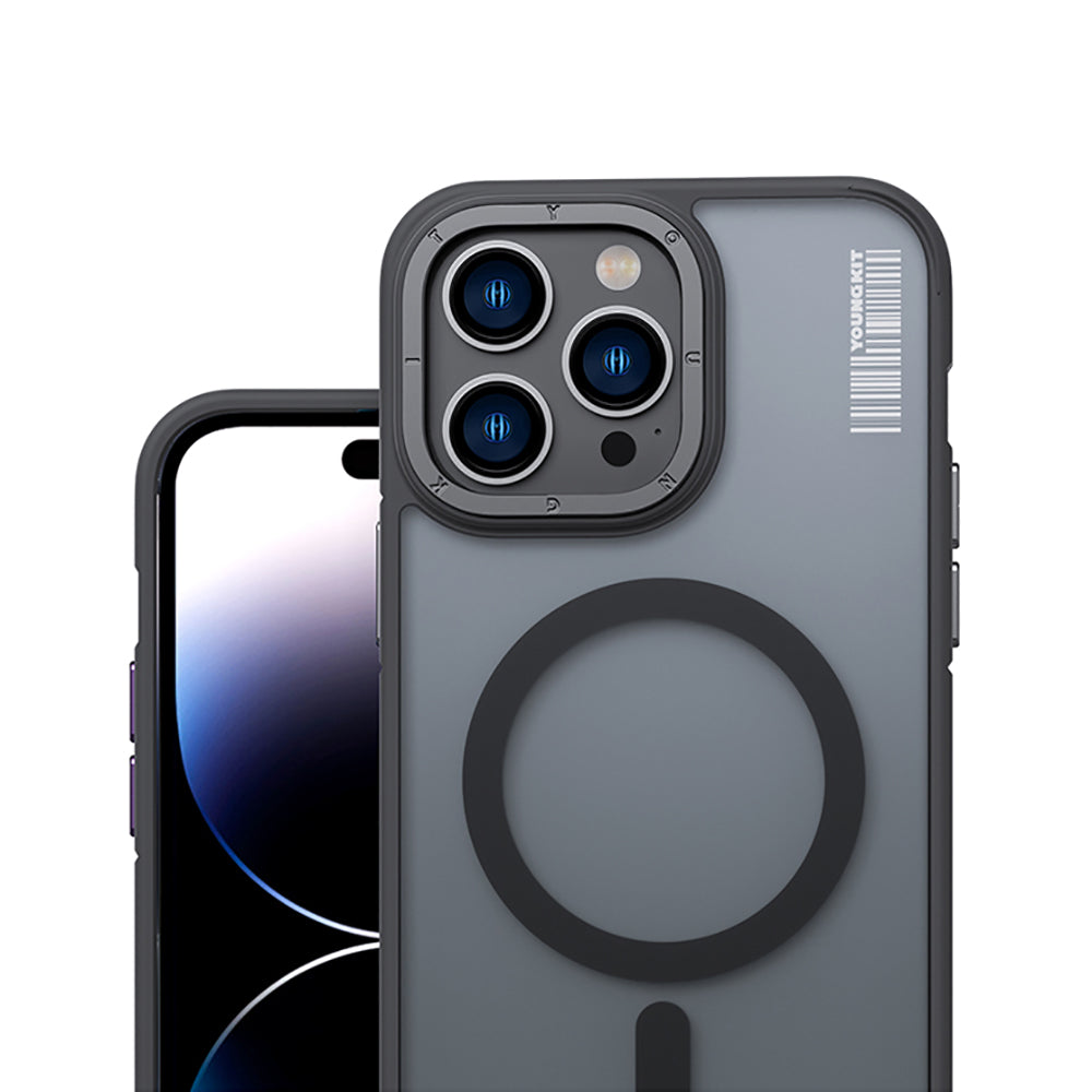 __genel|8|apple-iphone-14-pro-max-kilif-m-safe-sarj-ozellikli-youngkit-rock-sand-serisi-kapak-09|Apple iPhone 14 Pro Max Kılıf MagSafe Şarj Özellikli Youngkit Rock Sand Serisi Kapak