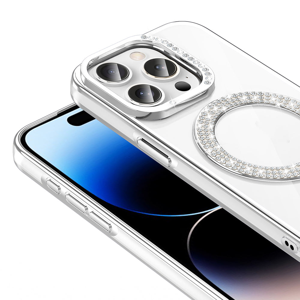 __genel|2|apple-iphone-14-pro-max-kilif-pirlanta-tas-tasarimli-m-safe-sarj-ozellikli-zore-karetta-silikon-kapak-03|Apple iPhone 14 Pro Max Kılıf Pırlanta Taş Tasarımlı MagSafe Şarj Özellikli Gordonix Karetta Silikon Kapak