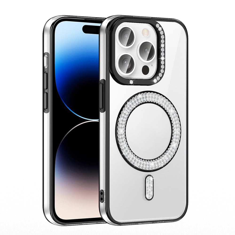 __genel|11|apple-iphone-14-pro-max-kilif-pirlanta-tas-tasarimli-m-safe-sarj-ozellikli-zore-karetta-silikon-kapak-12|Apple iPhone 14 Pro Max Kılıf Pırlanta Taş Tasarımlı MagSafe Şarj Özellikli Gordonix Karetta Silikon Kapak