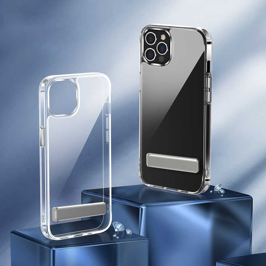 __genel|4|apple-iphone-14-pro-max-kilif-standli-seffaf-silikon-zore-l-stand-kapak-05|Apple iPhone 14 Pro Max Kılıf Standlı Şeffaf Silikon Gordonix L-Stand Kapak