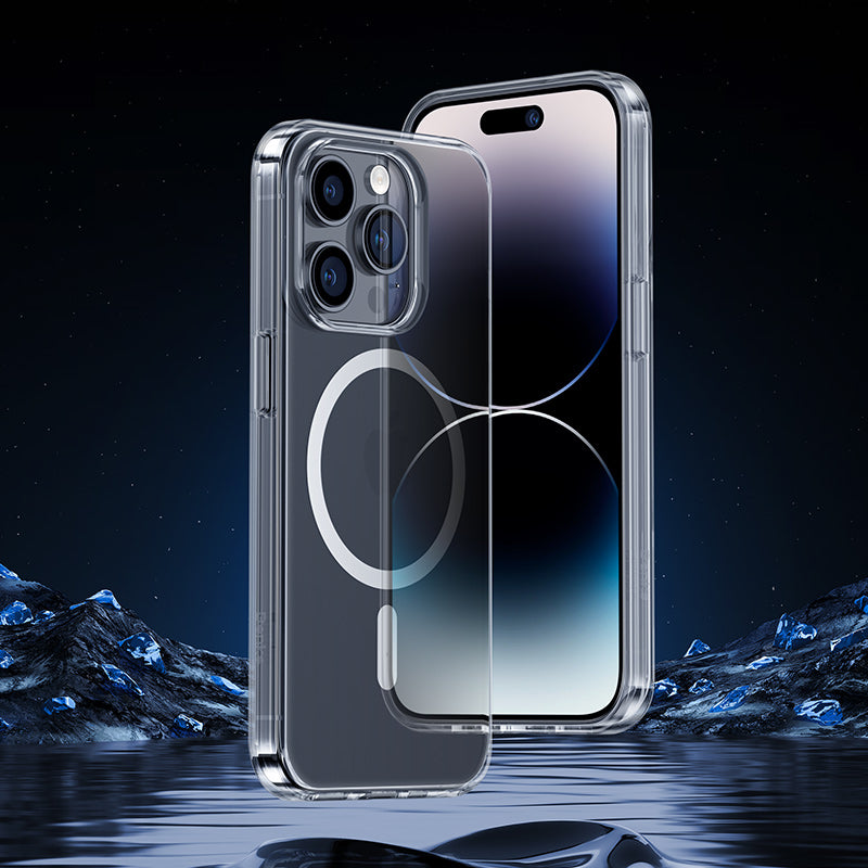 __genel|2|apple-iphone-14-pro-max-kilif-wireless-sarj-destekli-benks-yeni-magnetik-crystal-pc-kapak-03|Apple iPhone 14 Pro Max Kılıf Wireless Şarj Destekli Benks Yeni Magnetik Crystal PC Kapak
