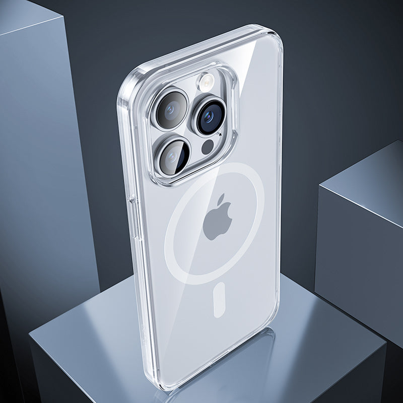 __genel|3|apple-iphone-14-pro-max-kilif-wireless-sarj-destekli-benks-yeni-magnetik-crystal-pc-kapak-04|Apple iPhone 14 Pro Max Kılıf Wireless Şarj Destekli Benks Yeni Magnetik Crystal PC Kapak