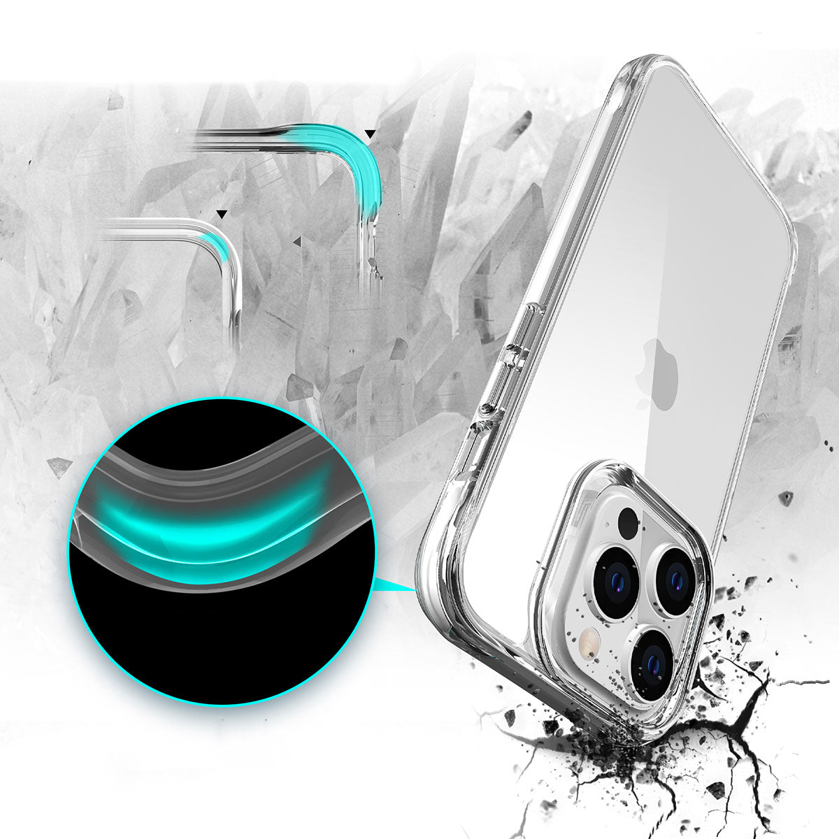 __genel|3|apple-iphone-14-pro-max-kilif-zore-seffaf-ultra-ince-airbag-tasarimli-okka-kapak-04|Apple iPhone 14 Pro Max Kılıf Gordonix Şeffaf Ultra İnce Airbag Tasarımlı Okka Kapak