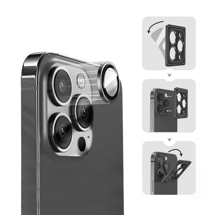 __genel|2|apple-iphone-14-pro-max-wiwu-lens-guard-metal-kamera-lens-koruyucu-03|Apple iPhone 14 Pro ​​​Max Wiwu Lens Guard Metal Kamera Lens Koruyucu