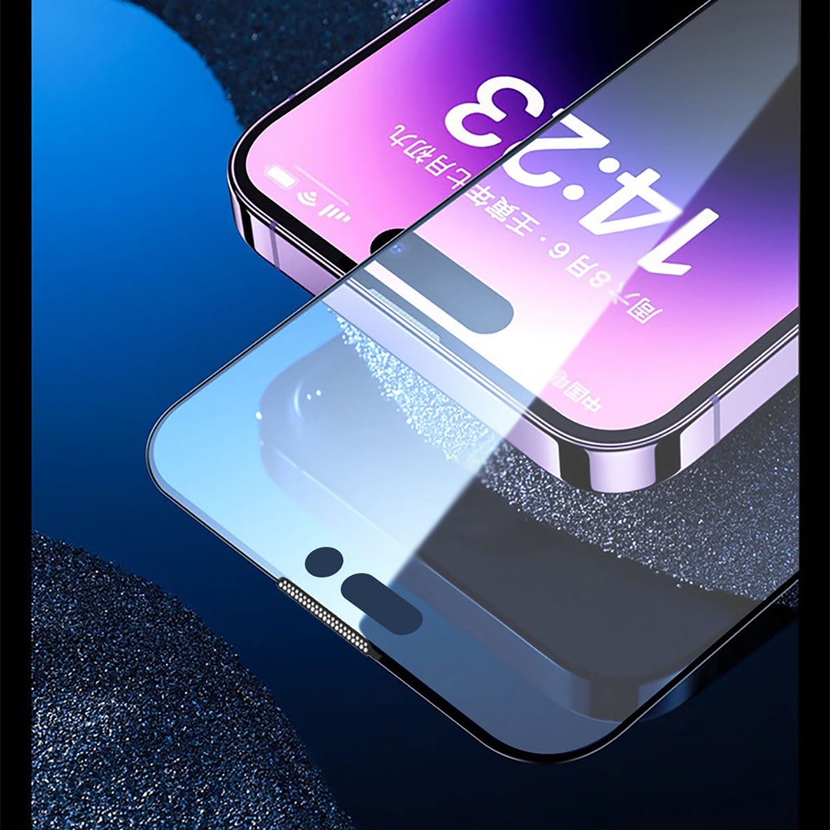 __genel|4|apple-iphone-14-pro-max-wiwu-ivista-screen-matte-ultra-guclu-temperli-mat-ekran-koruyucu-05|Apple iPhone 14 Pro Max Wiwu iVista Screen Matte Ultra Güçlü Temperli Mat Ekran Koruyucu