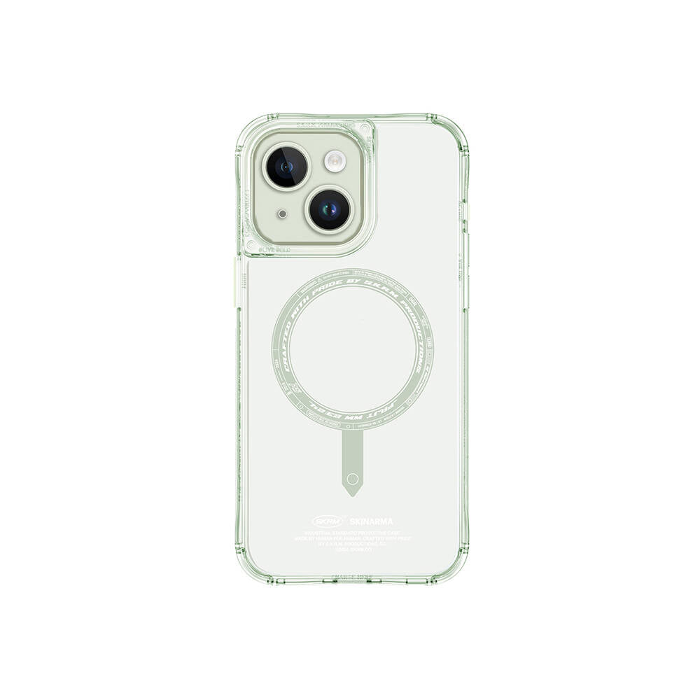 __genel|6|apple-iphone-15-kilif-skinarma-seffaf-airbag-tasarimli-m-safe-sarj-ozellikli-saido-kapak-07|Apple iPhone 15 Kılıf SkinArma Şeffaf Airbag Tasarımlı MagSafe Şarj Özellikli Saido Kapak