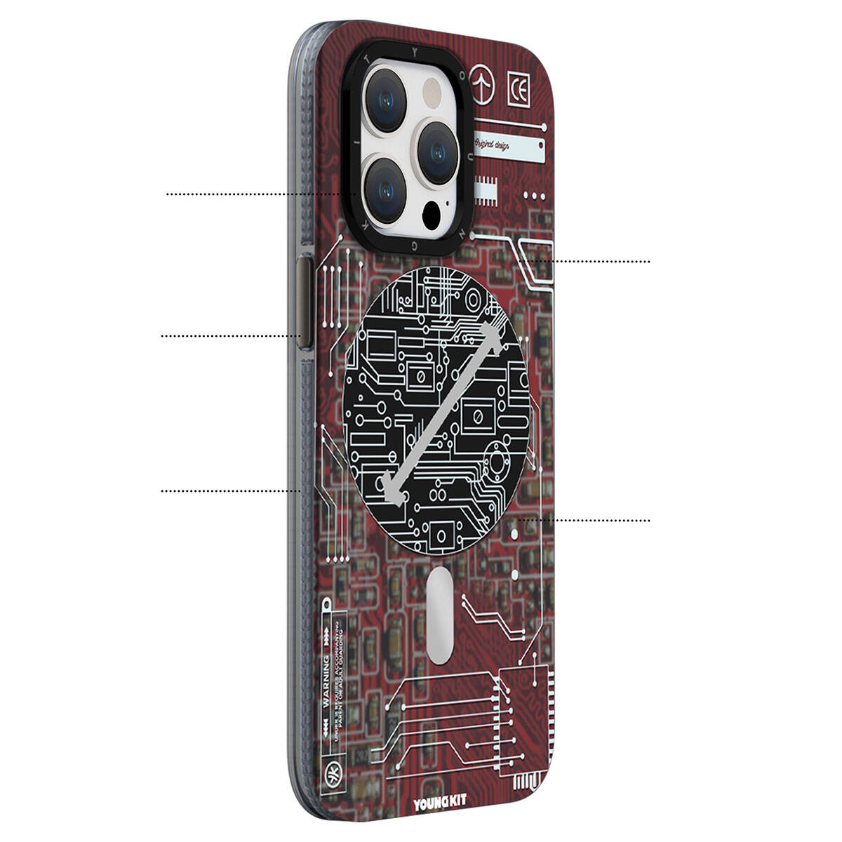__genel|4|apple-iphone-15-plus-kilif-m-safe-sarj-ozellikli-youngkit-technology-serisi-kapak-05|Apple iPhone 15 Plus Kılıf MagSafe Şarj Özellikli YoungKit Technology Serisi Kapak