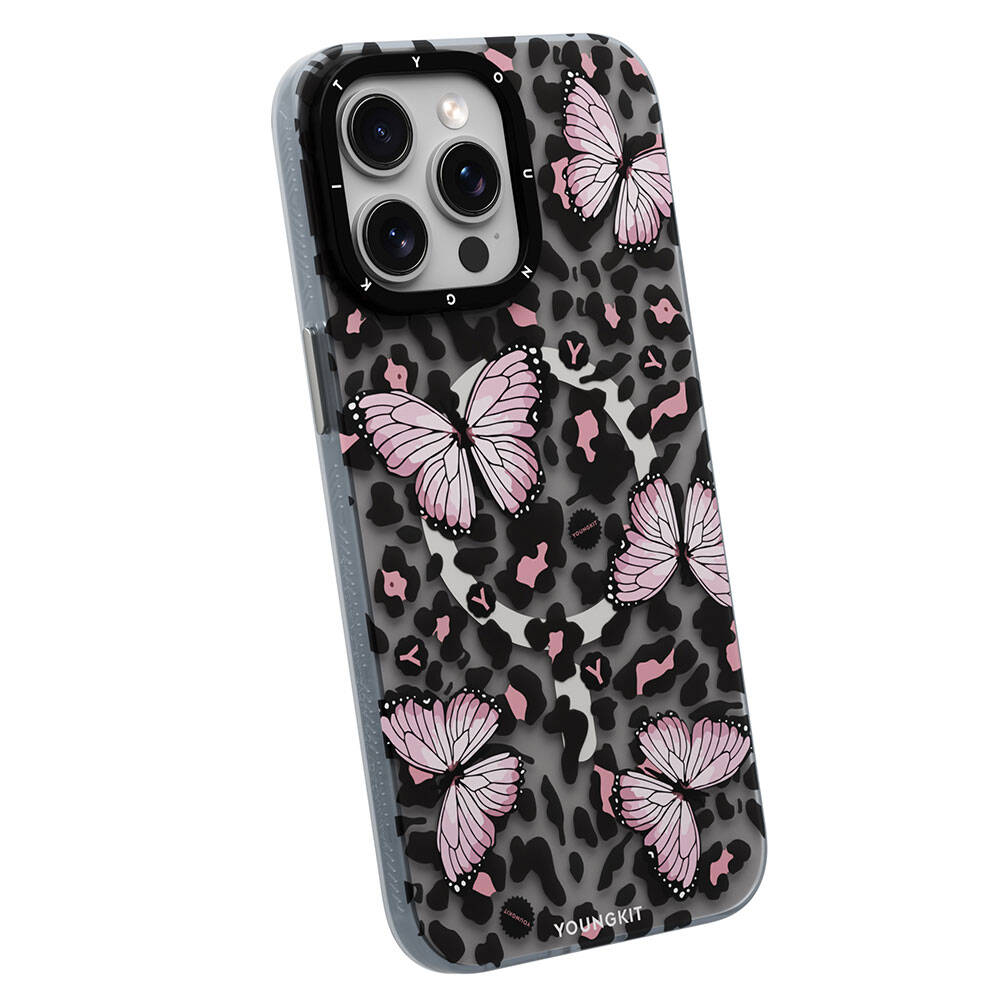 __genel|3|apple-iphone-15-pro-kilif-m-safe-sarj-ozellikli-kelebek-desenli-youngkit-shadow-dance-serisi-kapak-04|Apple iPhone 15 Pro Kılıf MagSafe Şarj Özellikli Kelebek Desenli Youngkit Shadow Dance Serisi Kapak
