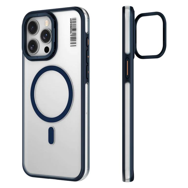 __genel|1|apple-iphone-15-pro-kilif-m-safe-sarj-ozellikli-sararma-onleyici-youngkit-crystal-grid-kapak-02|Apple iPhone 15 Pro Kılıf MagSafe Şarj Özellikli Sararma Önleyici Youngkit Crystal Grid Kapak