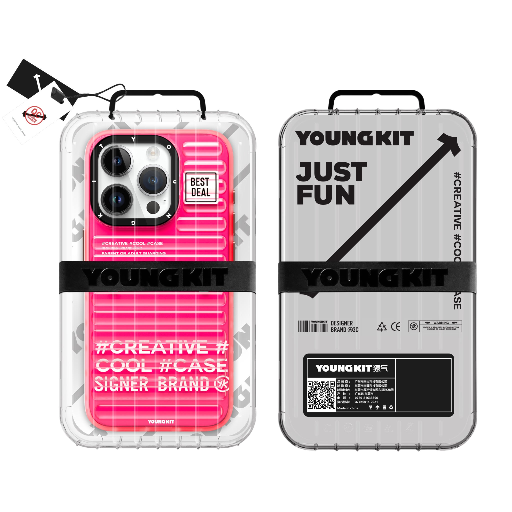 __genel|16|apple-iphone-15-pro-kilif-youngkit-luggage-firefly-serisi-kapak-17|Apple iPhone 15 Pro Kılıf YoungKit Luggage FireFly Serisi Kapak