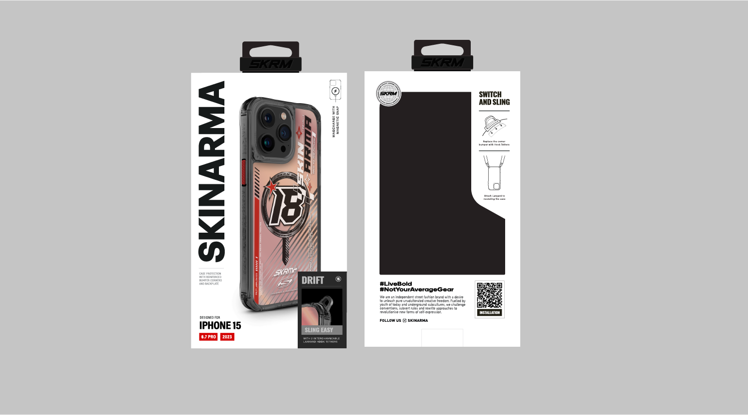 __genel|8|apple-iphone-15-pro-max-skinarma-m-safe-sarj-ozellikli-sticker-yapistirmali-drift-kapak-09|Apple iPhone 15 Pro Max SkinArma MagSafe Şarj Özellikli Sticker Yapıştırmalı Drift Kapak
