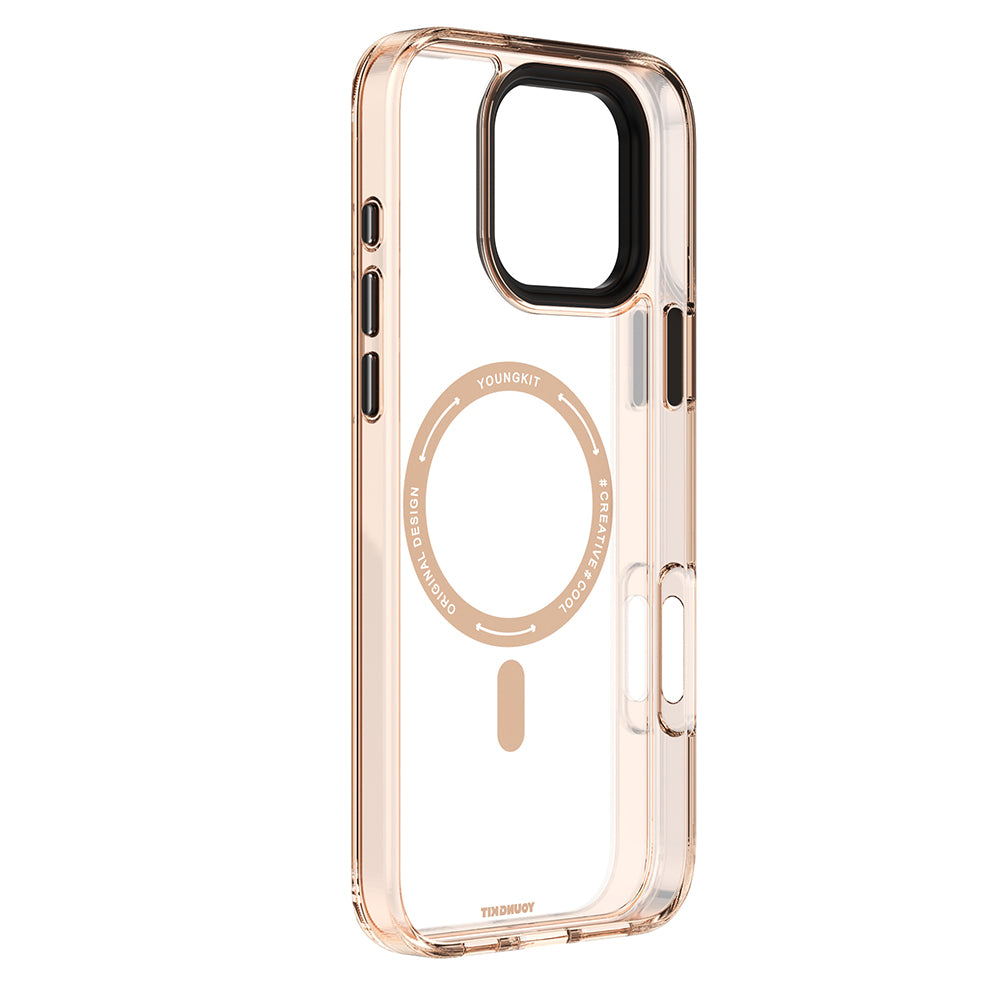 __genel|4|apple-iphone-16-pro-kilif-m-safe-sarj-ozellikli-cam-arka-yuzey-tpu-youngkit-gemstone-clear-serisi-kapak-05|Apple iPhone 16 Pro Kılıf MagSafe Şarj Özellikli Cam Arka Yüzey TPU Youngkit Gemstone Clear Serisi Kapak