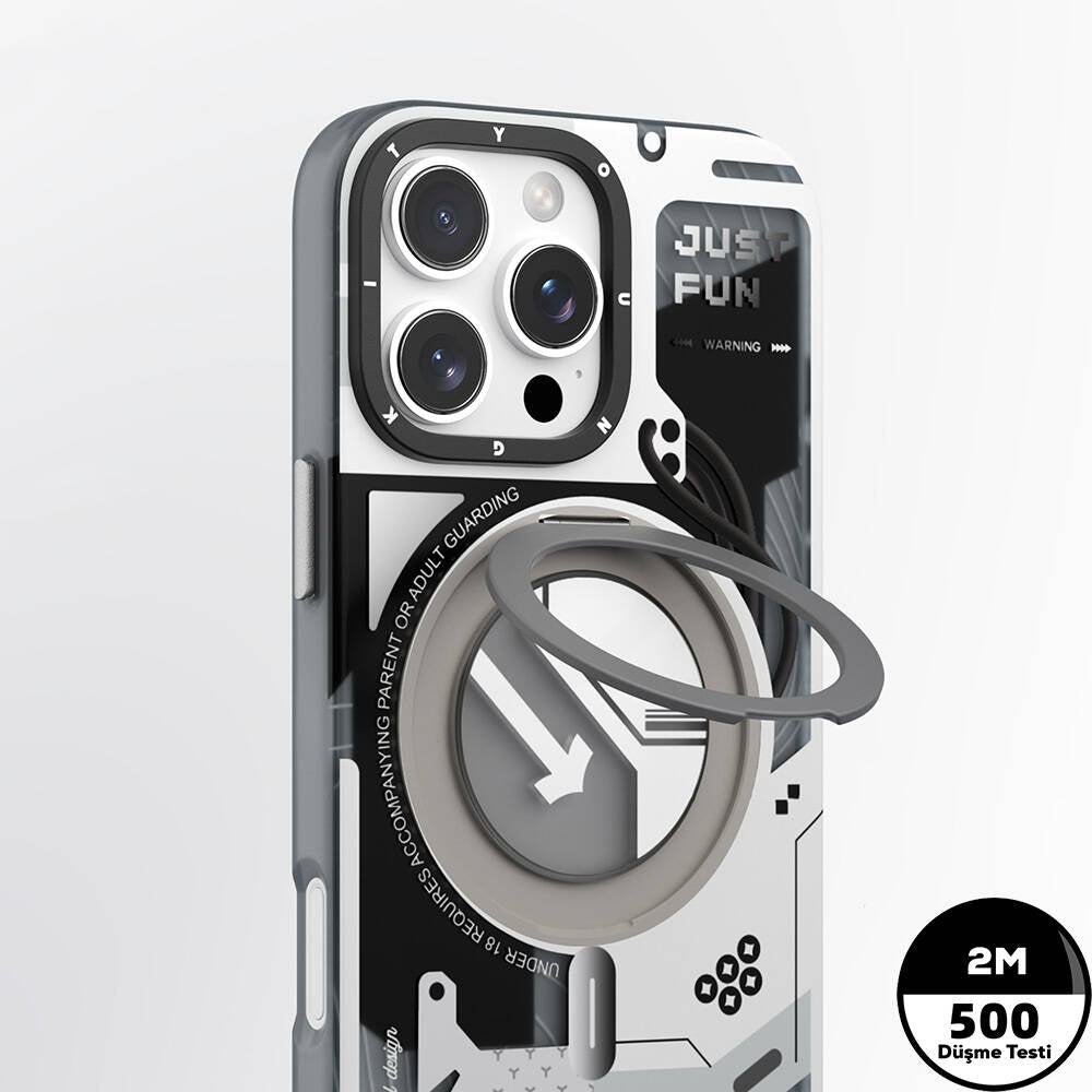 __genel|1|apple-iphone-16-pro-kilif-m-safe-sarj-ozellikli-youngkit-360-standli-starship-serisi-kapak-02|Apple iPhone 16 Pro Kılıf MagSafe Şarj Özellikli Youngkit 360° Standlı Starship Serisi Kapak
