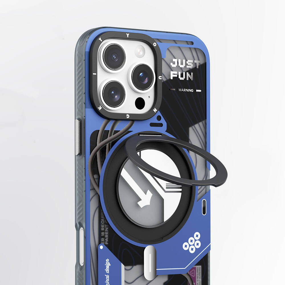 __genel|3|apple-iphone-16-pro-kilif-m-safe-sarj-ozellikli-youngkit-360-standli-starship-serisi-kapak-04|Apple iPhone 16 Pro Kılıf MagSafe Şarj Özellikli Youngkit 360° Standlı Starship Serisi Kapak