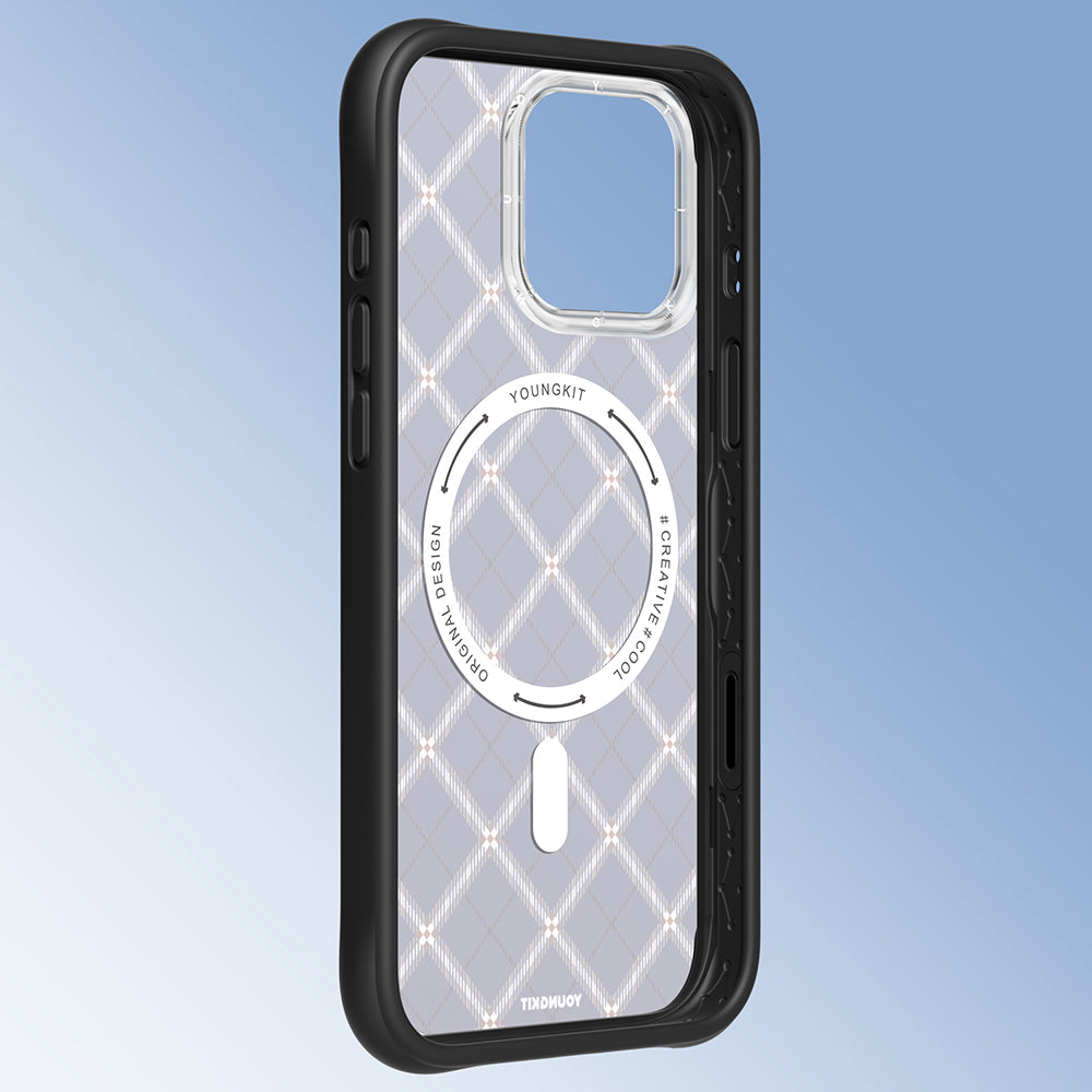 __genel|6|apple-iphone-16-pro-kilif-m-safe-sarj-ozellikli-youngkit-argyle-serisi-kapak-07|Apple iPhone 16 Pro Kılıf MagSafe Şarj Özellikli Youngkit Argyle Serisi Kapak