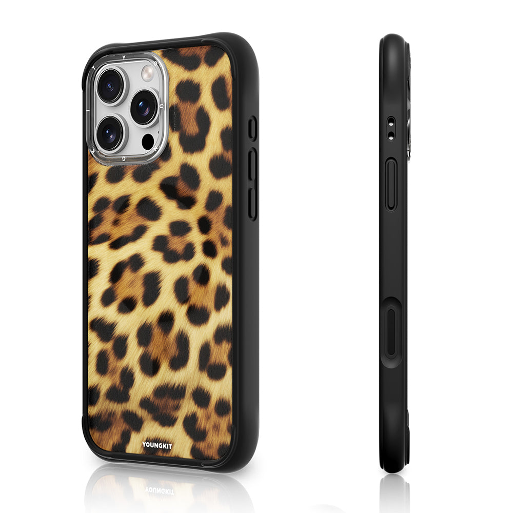 __genel|4|apple-iphone-16-pro-kilif-m-safe-sarj-ozellikli-youngkit-leopard-serisi-kapak-05|Apple iPhone 16 Pro Kılıf MagSafe Şarj Özellikli Youngkit Leopard Serisi Kapak