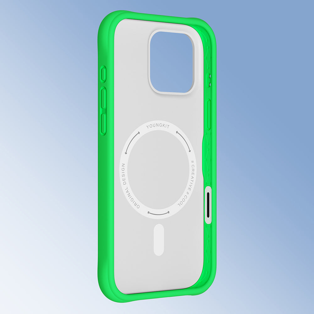 __genel|18|apple-iphone-16-pro-kilif-m-safe-sarj-ozellikli-youngkit-macaroon-serisi-kapak-19|Apple iPhone 16 Pro Kılıf MagSafe Şarj Özellikli Youngkit Macaroon Serisi Kapak