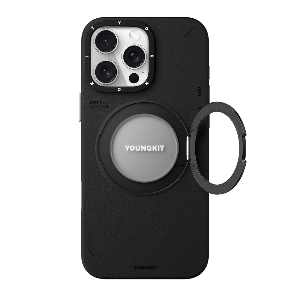 __genel|2|apple-iphone-16-pro-max-kilif-m-safe-sarj-ozellikli-360-standli-basit-mat-deri-desenli-youngkit-tech-leather-serisi-kapak-03|Apple iPhone 16 Pro Max Kılıf MagSafe Şarj Özellikli 360° Standlı Basit Mat Deri Desenli Youngkit Tech Leather Serisi Kapak
