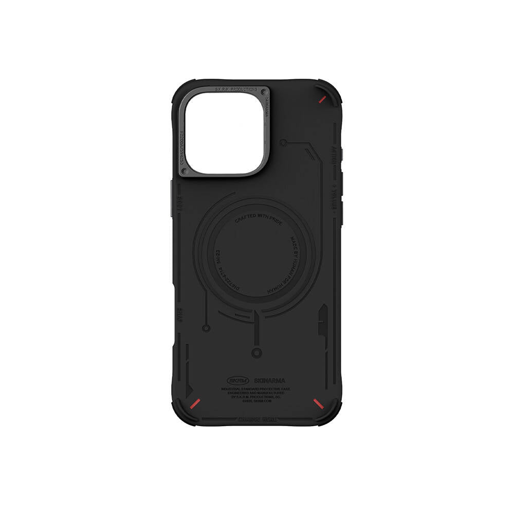 __genel|4|apple-iphone-16-pro-max-kilif-m-safe-sarj-ozellikli-metal-kamera-cerceveli-skinarma-mecha-serisi-kapak-05|Apple iPhone 16 Pro Max Kılıf MagSafe Şarj Özellikli Metal Kamera Çerçeveli Skinarma Mecha Serisi Kapak