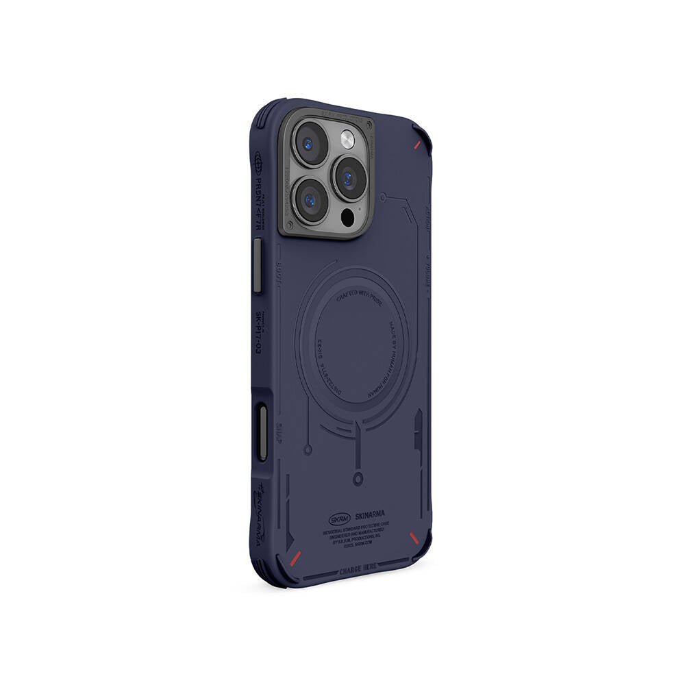 __genel|10|apple-iphone-16-pro-max-kilif-m-safe-sarj-ozellikli-metal-kamera-cerceveli-skinarma-mecha-serisi-kapak-11|Apple iPhone 16 Pro Max Kılıf MagSafe Şarj Özellikli Metal Kamera Çerçeveli Skinarma Mecha Serisi Kapak