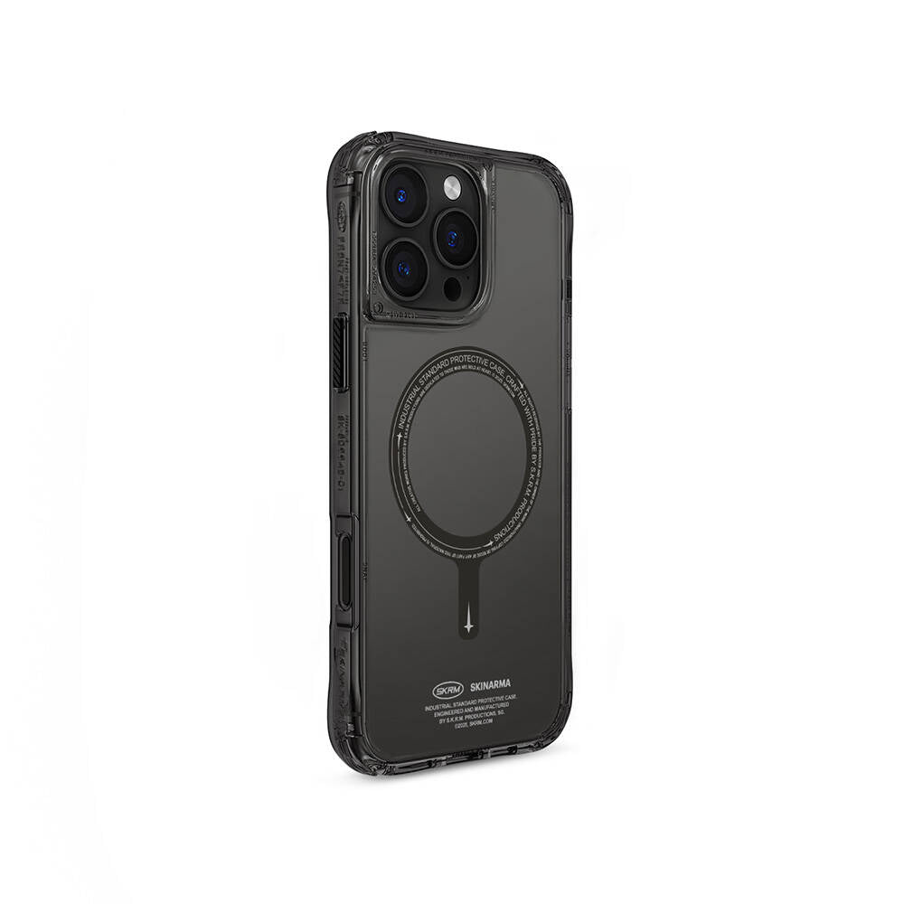 __genel|6|apple-iphone-16-pro-max-kilif-m-safe-sarj-ozellikli-seffaf-airbag-tasarimli-skinarma-saido-kapak-07|Apple iPhone 16 Pro Max Kılıf MagSafe Şarj Özellikli Şeffaf Airbag Tasarımlı Skinarma Saido Kapak