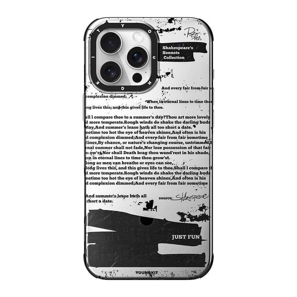 __genel|2|apple-iphone-16-pro-max-kilif-m-safe-sarj-ozellikli-youngkit-literary-serisi-shakespeare-kapak-03|Apple iPhone 16 Pro Max Kılıf MagSafe Şarj Özellikli Youngkit Literary Serisi Shakespeare Kapak